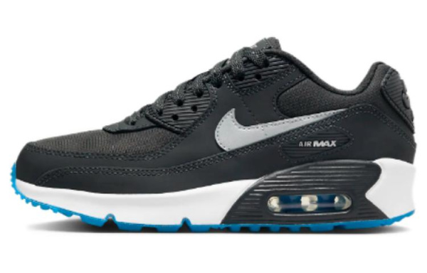 Nike Air Max 90 Anthracite Industrial Blue GS