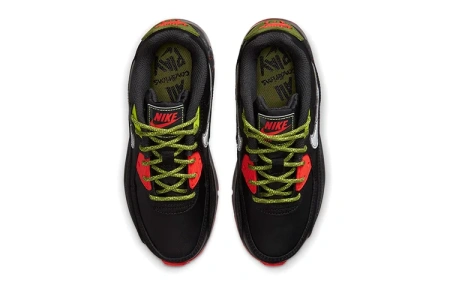 Nike Air Max 90 Детская повседневная обувь Низкий Топ Пре-Школа