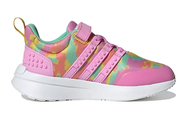 Adidas Racer TR21 And Top Strap LEGO Bliss Orchid Eqt Yellow GS
