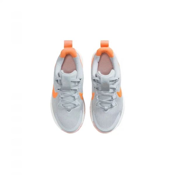 Nike Star Runner 4 Anti-Slip Wear-Resistant Kids' Running Shoes White Gold Kids'