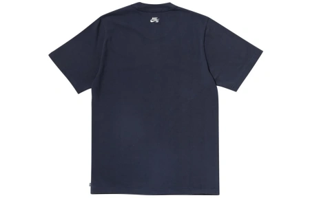 NIKE Темно-синие Мужские футболки