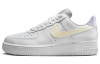 Nike Air Force 1 'Оксиген Пурпурный' Низкие Кроссовки для скейтбординга Женские Белые