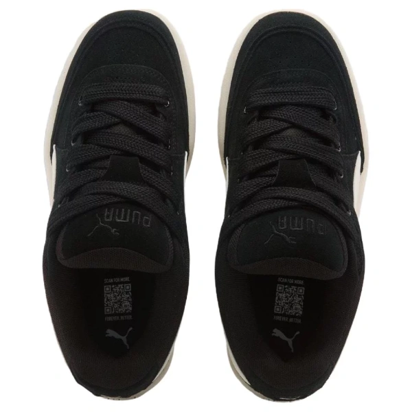 PUMA Anti Slip Wear Resistant Low Top Skateboard Shoes Unisex Black