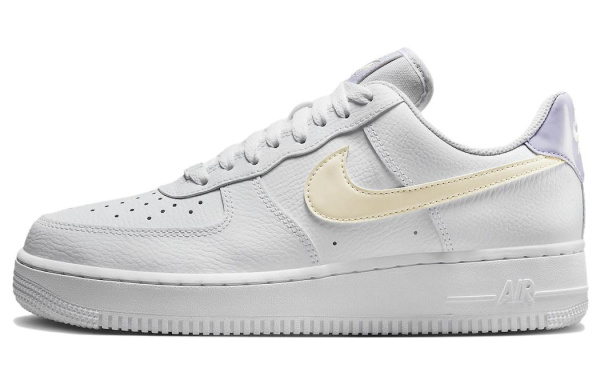 Nike Air Force 1 'Оксиген Пурпурный' Низкие Кроссовки для скейтбординга Женские Белые