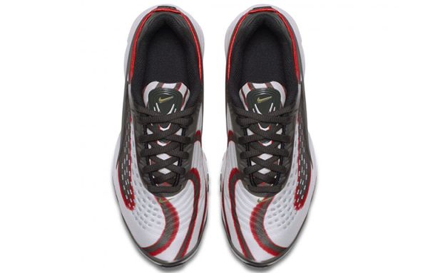 Nike Air Max DELUXE совместный низкий топ повседневная беговая обувь унисекс белый-коричневый