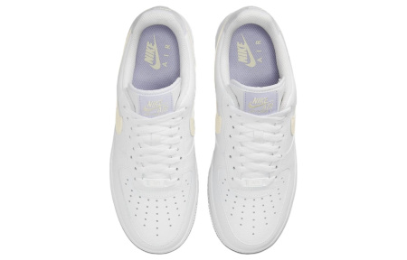 Nike Air Force 1 'Оксиген Пурпурный' Низкие Кроссовки для скейтбординга Женские Белые