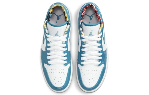 JORDAN 1 Low Se Barcelona Cyber Teal