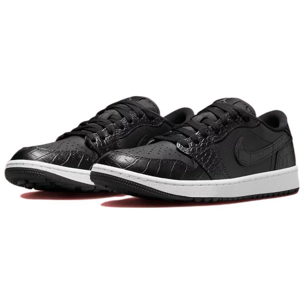 JORDAN 1 Retro Low Golf Black Croc