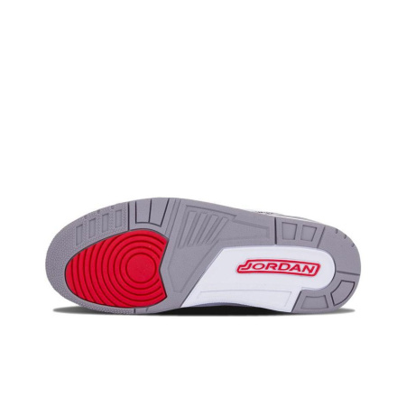 Jordan Air Джордан 3 Ретро Белый Цемент Амортизация Противоскользящий Легкий MID Топ Винтажные Баскетбольные Кроссовки