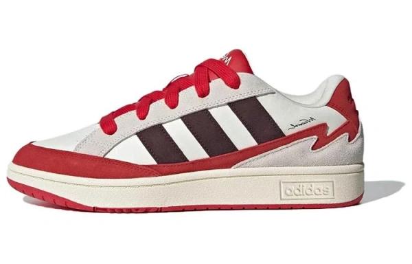 Adidas CARD LOW TRAINERS Cushioning Wear Resistant Low Top Skateboard Shoes Unisex Red