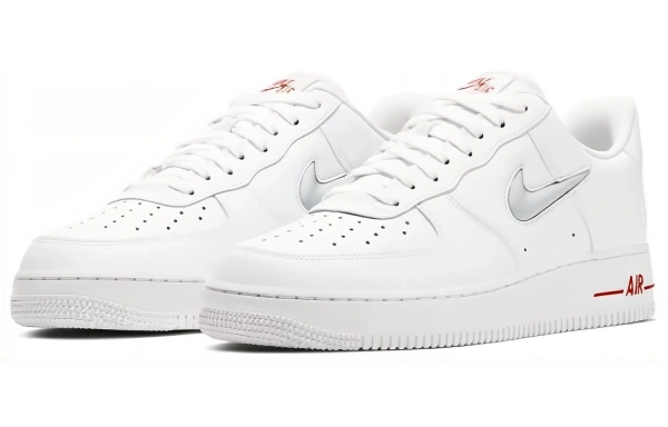 Nike Air Force 1 Low Jewel White Grey Red