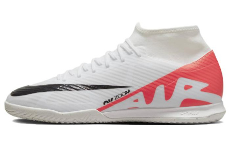 NIKE Mercurial Superfly 9 Футбольные бутсы Высокие Яркие Темно-красный/Черный/Белый Унисекс