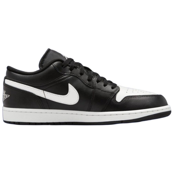 Jordan Air Jordan 1 Винтажные баскетбольные кроссовки Low Top Черные Унисекс