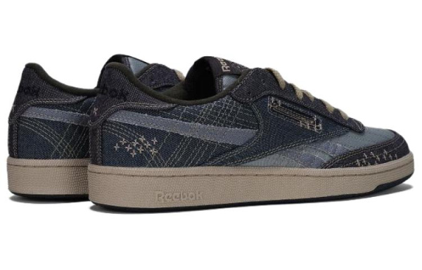 reebok Club C Series Кроссовки для скейтбординга Низкие Серые Унисекс