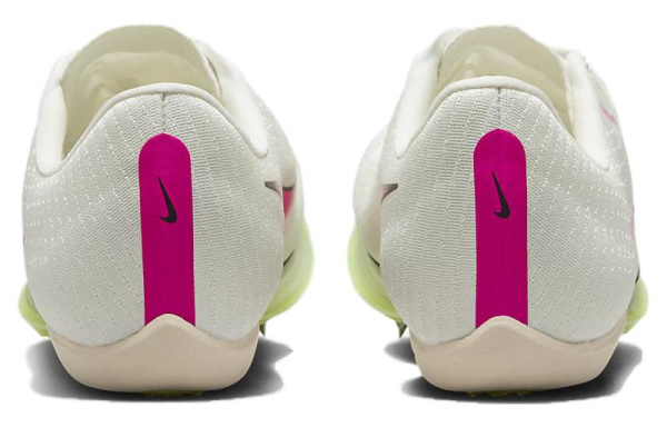 NIKE Maxfly Беговые кроссовки Низкие Белый Розовый Зеленый Унисекс