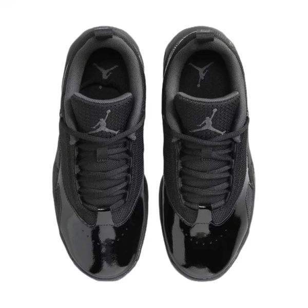 Jordan Max Aura 6 Anti Slip Wear Resistant Kids Lifestyle Shoes Black Teenagers