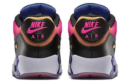 Nike Air Max 90 Low Топ Повседневные Беговые Кроссовки Унисекс Черные