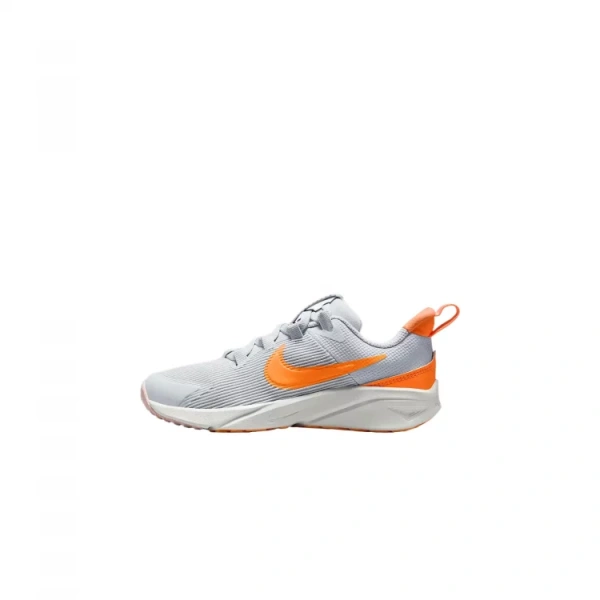 Nike Star Runner 4 Anti-Slip Wear-Resistant Kids' Running Shoes White Gold Kids'