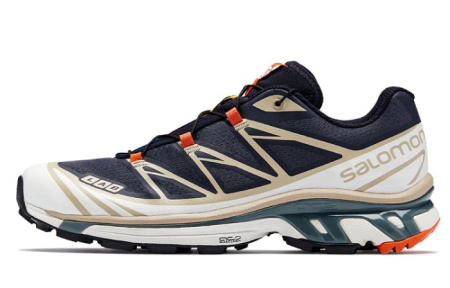 SALOMON XT 6 Амортизаторы Slip-resistant устойчивые к истиранию Низкий топ Уличная обувь Унисекс Черный