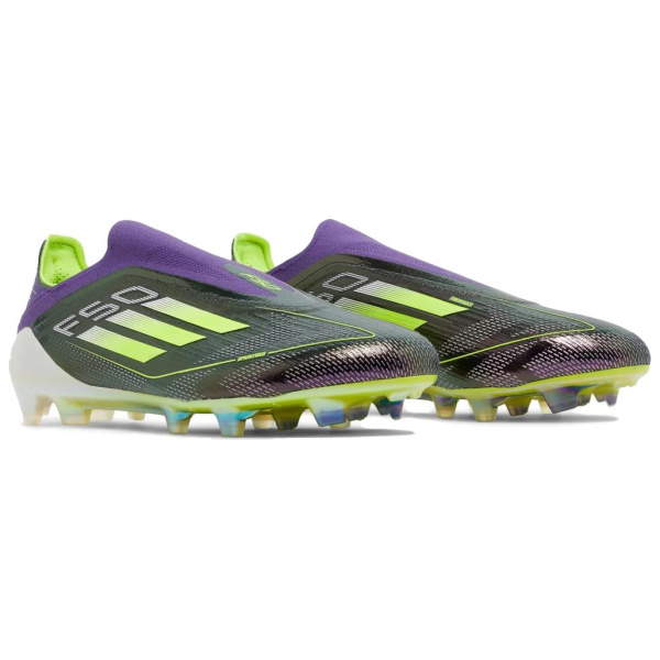 Adidas F50 ELITE Футбольные бутсы Низкие Фиолетовый/Облачный белый/Прозрачный Лимон Мужские