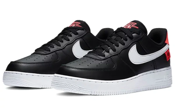 Nike Air Force 1 Low Worldwide Black Flash Crimson White