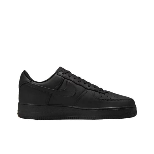 Nike Air Force 1 Low Топ Скейтборд Кроссовки Мужские Черные