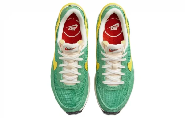 Nike Waffle Debut Vintage Stadium Green Yellow Women's