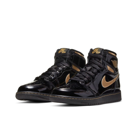 Jordan Air Jordan 1 Детские баскетбольные кроссовки Высокие Топы для школьного возраста