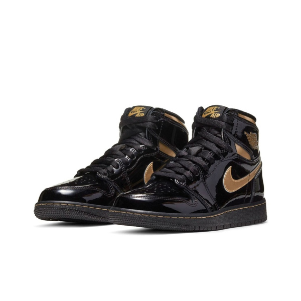 Jordan Air Jordan 1 Детские баскетбольные кроссовки Высокие Топы для школьного возраста