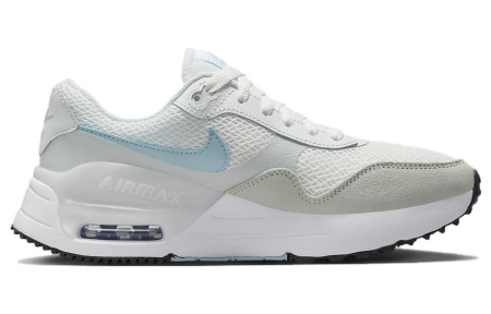 Nike Air Max SYSTM Low Топ Спортивная повседневная обувь Женская Белый Серый