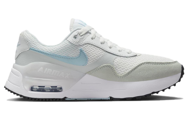 Nike Air Max SYSTM Low Топ Спортивная повседневная обувь Женская Белый Серый