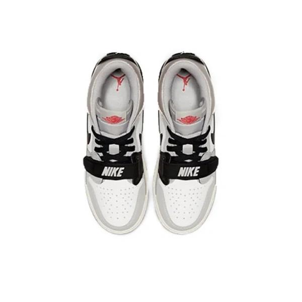 Jordan Legacy 312 Low Tech Grey Fire Red Black GS