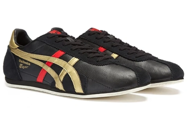 Onitsuka Tiger Runspark 'Black Gold Red'