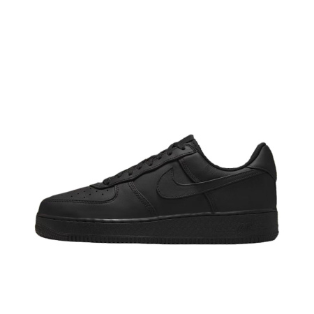 Nike Air Force 1 Low Топ Скейтборд Кроссовки Мужские Черные