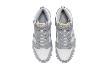 NIKE Dunk High Детские Скейтбординги Высокие Топы Школьного возраста