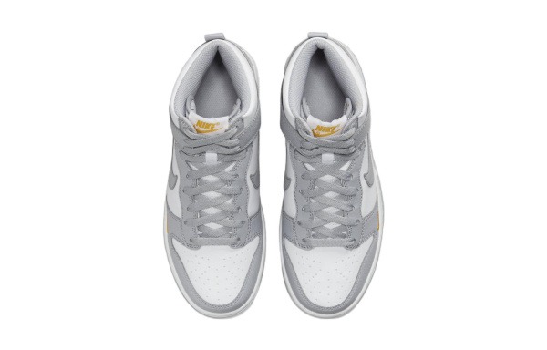 NIKE Dunk High Детские Скейтбординги Высокие Топы Школьного возраста