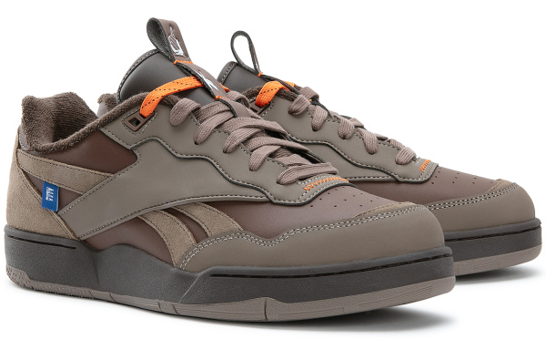 Reebok Винтажные баскетбольные кроссовки Low Top Коричневый Унисекс