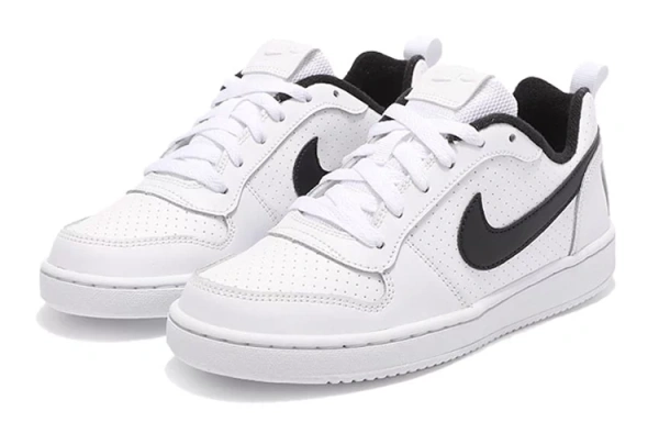 Nike Court Borough Low 'Summit White Black' GS