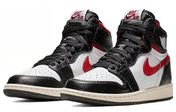 Jordan 1 Retro High Black Gym Red GS