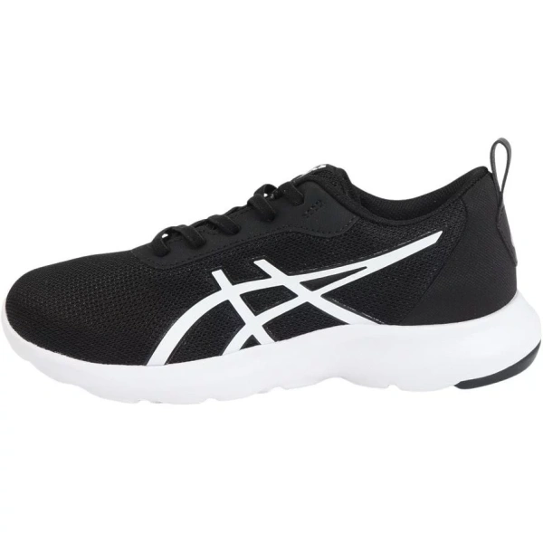Asics Laser Beam Slip-Resistant Cushioning Low-Top Kids Lifestyle Shoes Black Kids'