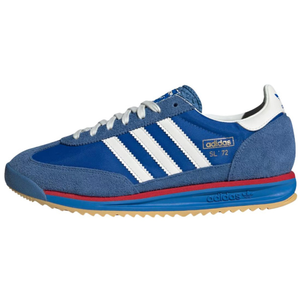 adidas originals SL 72 RS Повседневная обувь Низкий Топ Синий с Белым Lettering Унисекс