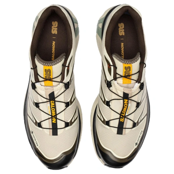 SALOMON XT 6 Gore Tex Sneakersnstuff Almond Milk Seagrass