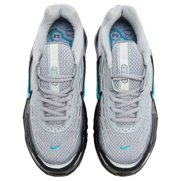 Nike AIR MAX TL 2.5 Anti Slip Wear Resistant Low Top Casual Running Shoes Unisex Black Gray Color