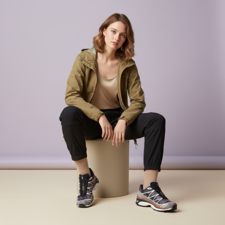 COSTS Черный Vanila x SALOMON XT 6 XT 6 Для Cotd Амортизация Противоскользящий Устойчивый к истиранию Покрытие Отскок