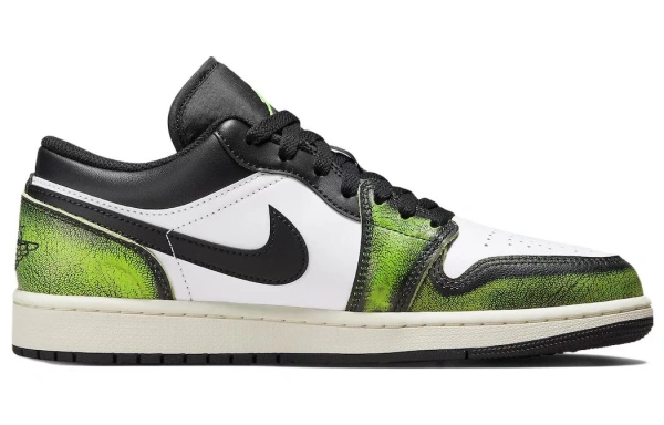 JORDAN 1 Low Wear Away Electric Green