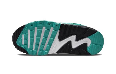 Nike Air Max 90 Детская повседневная обувь Низкий Топ Пре-Школа