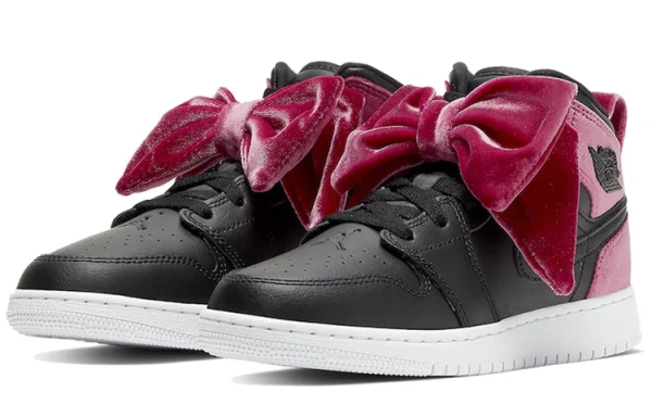 Jordan Air Jordan 1 Детские баскетбольные кроссовки MID Топ Унисекс