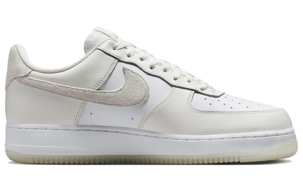Nike Air FORCE 1 Low Топ Скейтборд Кроссовки Мужские Бежевые Белые
