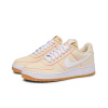 Nike Air FORCE 1 07 PRM Slip Resistant Abrasion Resistant Легкий Низкий Скейтбординг Кроссовки Unisex Light Кремовый