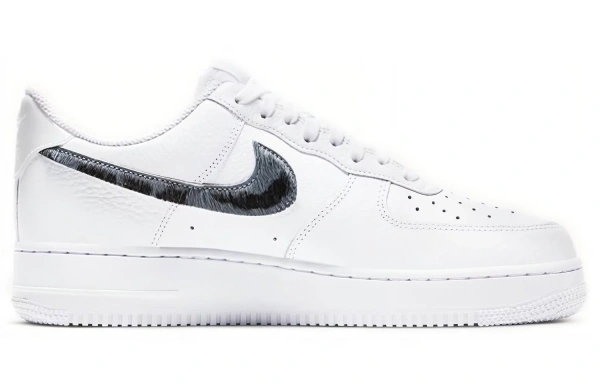 Nike Air Force 1 Low Pony Hair Snakeskin Midnight Turquoise